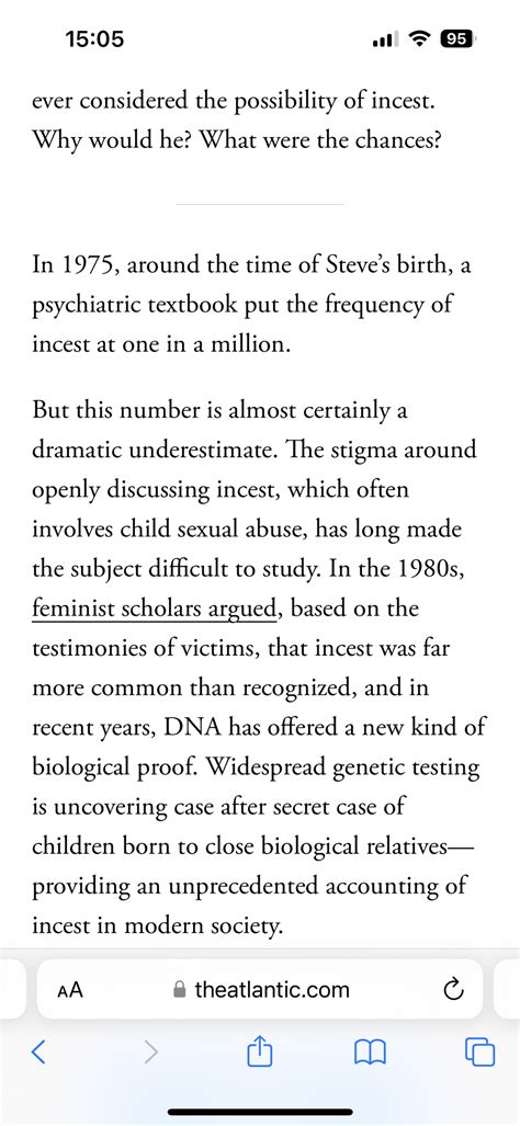 mother son incest|DNA Tests Are Uncovering the True Prevalence of Incest